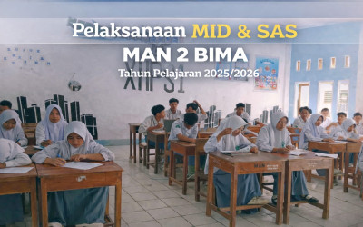 Evaluasi Akademik di Bulan Penuh Berkah, MAN 2 Bima Laksanakan MID & SAS Tahun Ajaran 2025/2026