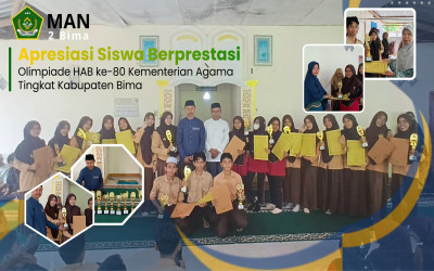 Borong Juara di Olimpiade HAB ke-80, MAN 2 Bima Tunjukkan Kelasnya!