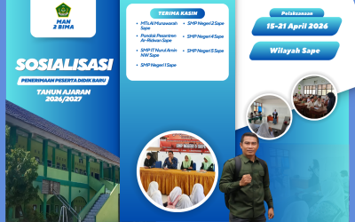 Jelajah Sekolah Sape: MAN 2 Bima Gencarkan Sosialisasi PMB 2026/2027