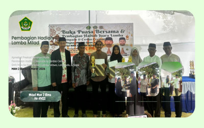 Semarak Prestasi Ramadan: MAN 2 Bima Serahkan Hadiah Olimpiade dan Lomba Cerdas Cermat SMP/MTs