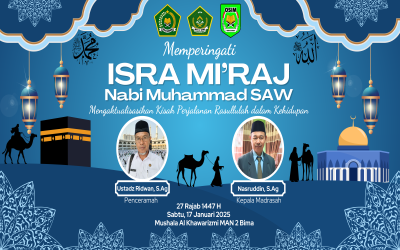 MAN 2 Bima Peringati Isra Mi’raj Nabi Muhammad SAW 1447 H