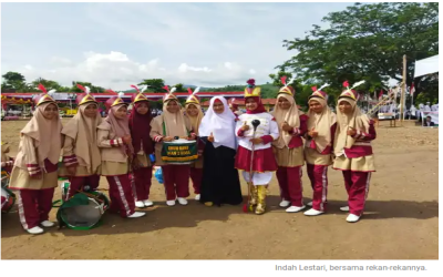 Baru Enam Bulan Belajar, Dipercaya Sebagai Mayoret