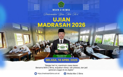 Langkah Akhir Menuju Kelulusan: UM Berbasis Android MAN 2 Bima Hari Terakhir